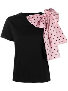 RED Valentino футболка с бантом