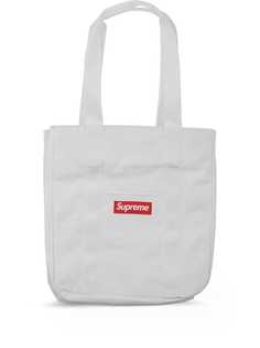 Supreme сумка-тоут из канваса с логотипом