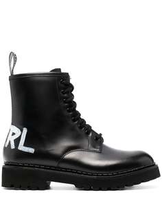 Karl Lagerfeld ботинки с логотипом