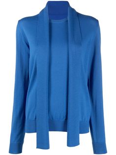 Maison Margiela джемпер с шарфом