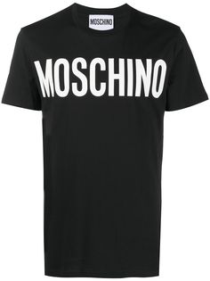 Moschino футболка с короткими рукавами и логотипом