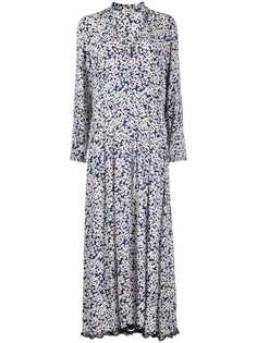Zadig&Voltaire расклешенное платье с цветочным принтом