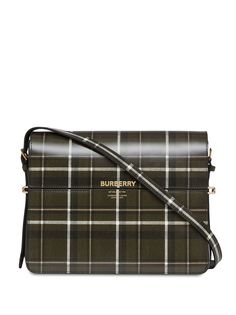 Burberry сумка на плечо Grace в клетку тартан