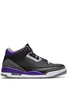 Jordan кроссовки Air Jordan 3 Court Purple