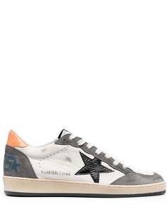 Golden Goose кроссовки на шнуровке с нашивкой-логотипом