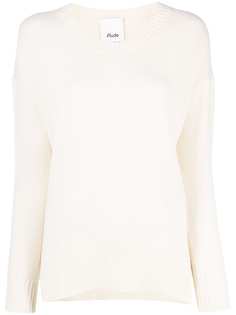 Allude кашемировый джемпер с круглым вырезом