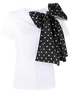 RED Valentino футболка с бантом