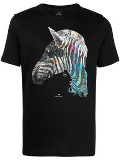 PS Paul Smith футболка с принтом
