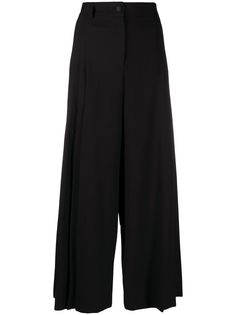 Dolce & Gabbana широкие брюки строгого кроя