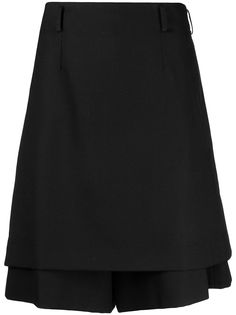 Comme Des Garçons Homme Plus многослойные шорты