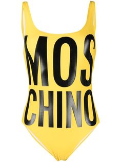 Moschino купальник с логотипом