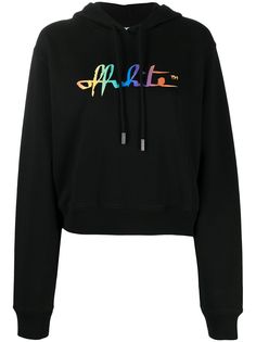 Off-White худи с логотипом