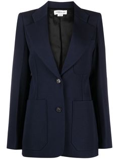 Victoria Beckham однобортный блейзер