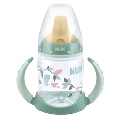 Бутылочка Nuk First Choise с насадкой для питья и ручками, полипропилен, с 6 мес, 150 мл
