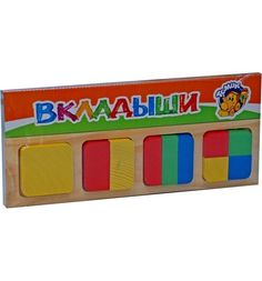 Рамка-вкладыш Томик Геометрия Квадрат