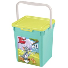 Контейнер Tom and Jerry универсальный с аппликацией,8 л