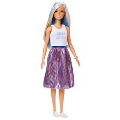 Кукла Barbie Игра с модой Белый топ Dream, юбка микс