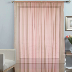 Однотонная вуаль 600х270 см, 1 шт., розовый Amore Mio