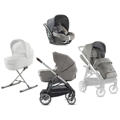 Коляска 4 в 1 Inglesina Aptica System Quattro на шасси Aptica Black Coffee