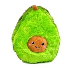 Мягкая игрушка Lemon Tree Фрукты Авокадо, 40 см 40 см