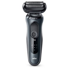 Электробритва Braun 60-N1000s/60-B1000s/60-R1000s Series 6 темно-серый