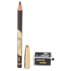 Chatte Noire Набор карандаш для глаз Kajal и точилка, оттенок N421 темно-коричневый