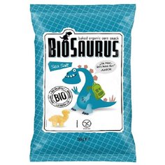 Cнеки кукурузные с морской солью 50 г Bio Saurus