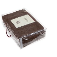 Плед Luxberry Imperio 233, 220 х 240 см, коричневая замша