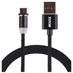 Кабель WIIIX магнитный USB - USB Type-C (CBM980-UTC-10) 1 м черный