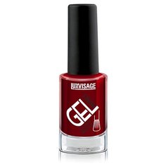 Лак LUXVISAGE Gel finish, оттенок 8 бордовый винный