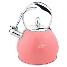 Zeidan Чайник со свистком Z-4231 3 л, персиковый