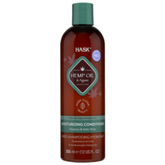 Hask кондиционер для волос Hemp Oil & Agave Moisturizing для увлажнения сухих и поврежденных волос, 355 мл