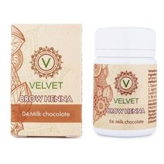 Velvet Brow Henna, 30 капсул 04. Milk chocolate
