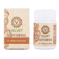 Velvet Brow Henna, 30 капсул 05. White chocolate