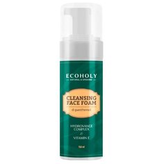 ECOHOLY мягкая пенка для лица Cleansing face foam, 150 мл