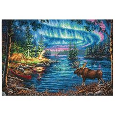 Dimensions Набор для вышивания крестиком Северная ночь 40 х 27 см (70-35312)