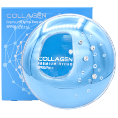 Enough пудра компактная с коллагеном увлажняющая Collagen Premium Hydro Two Way Cake SPF50+/PA++ №21 Beige