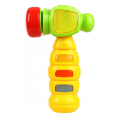 Развивающая игрушка Жирафики Веселый молоточек желтый/зеленый