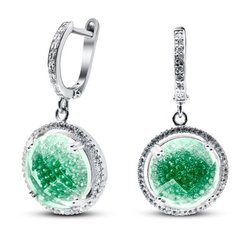 Silver WINGS Серьги из серебра куб.цирконий, смола ювелирная 22b8198e-136-248