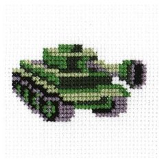 РС-студия Набор для вышивания Танк 4 x 8 см (819)
