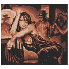 Палитра Набор для вышивания Шоколадный блюз 31 х 27 см (11.010)