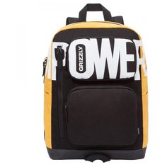 Рюкзак Grizzly RQ-009-2/2 19 (черный/желтый)