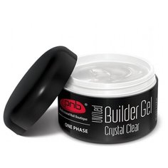 Гель PNB One Phase Builder Gel моделирующий, 15 мл Сrystal Clear