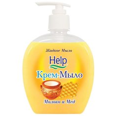 Крем-мыло Help Молоко и мед, 300 мл