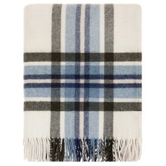 Плед Luxberry Lux 32, 130 х 170 см, экрю/синий/зеленый