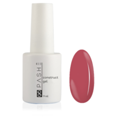 Гель PASHE Construct Gel моделирующий камуфлирующий, 9 мл №16 темно-малиновый