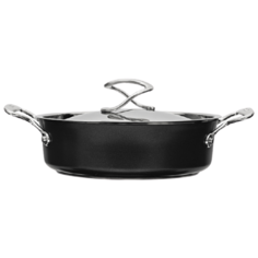 Сотейник Circulon Style 88002 27 см с крышкой, черный