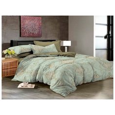 Постельное белье 2-спальное с евро простыней Бояртекс Luxor 32274 A HL сатин, 70 х 70 см