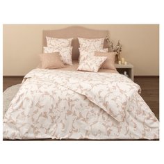 Постельное белье 2-спальное Хлопковый Край Классика Модена бязь, 70 х 70 см песок