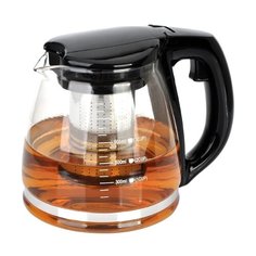 МФК Заварочный чайник стеклянный 1,1 л, МОНО. BLACK